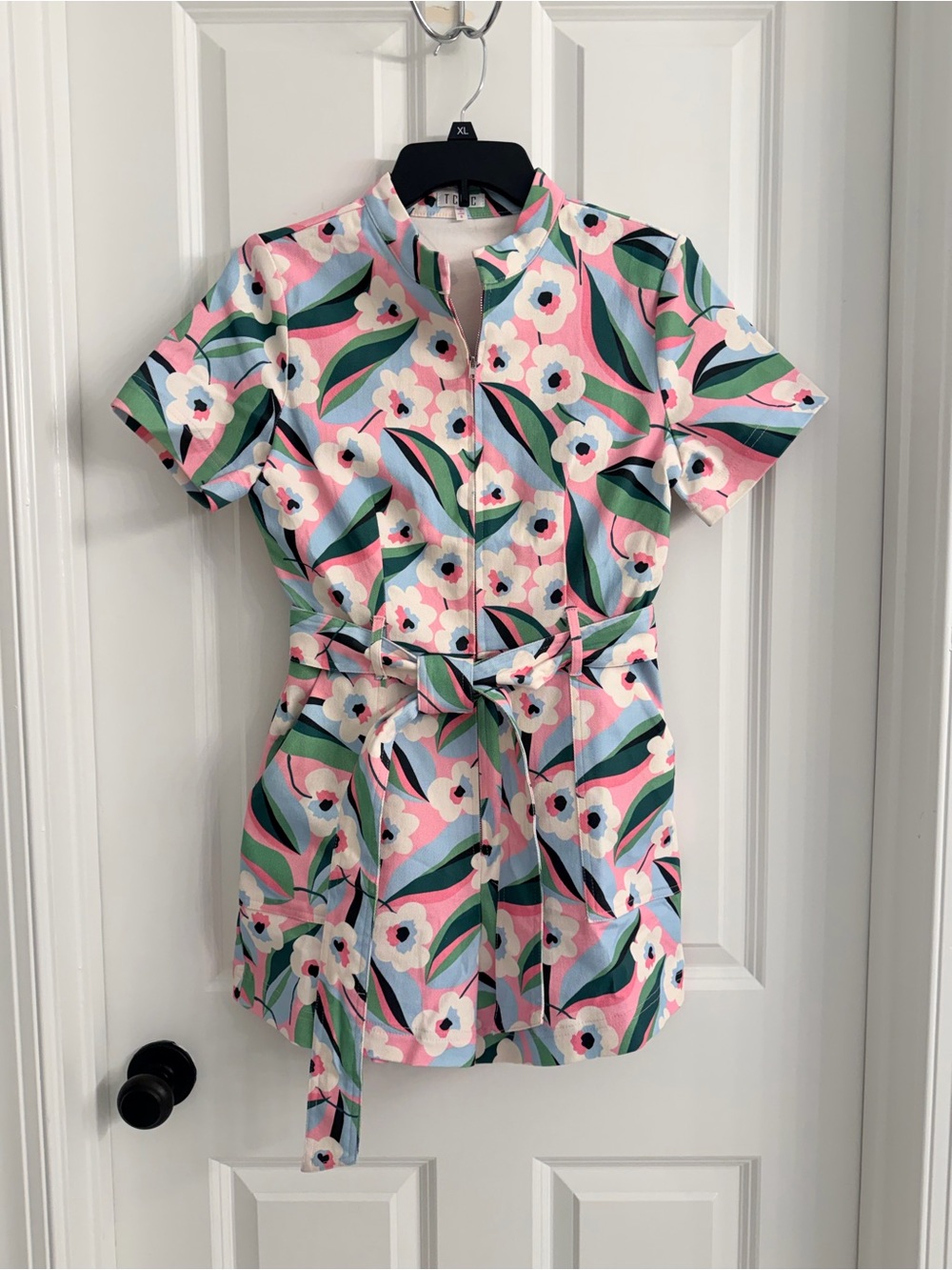 TCEC Floral Print Short Romper